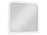 Anastasia Pearl White Dresser Mirror - Ornate Home