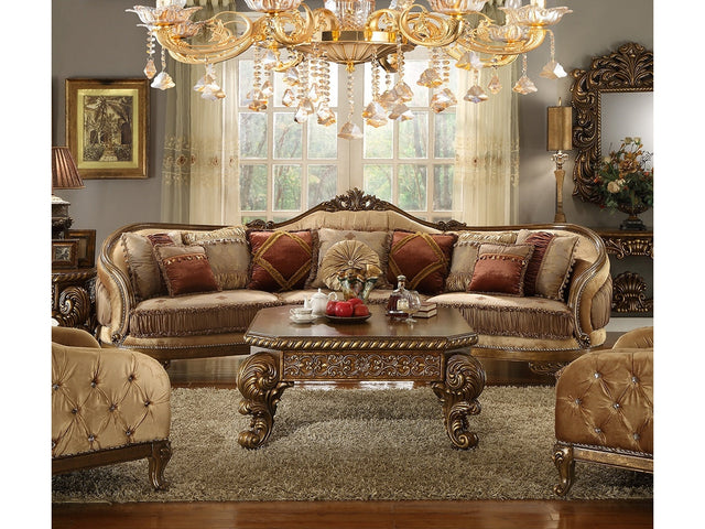 Anastasia Van Dyke Brown Sectional  / HD-458 - Ornate Home