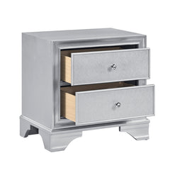 Anatole Silver 5pc Bedroom Set - Ornate Home