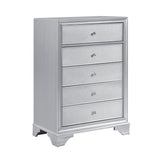Anatole Silver 5pc Bedroom Set