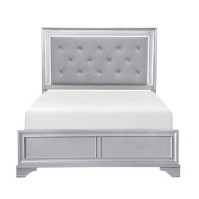 Anatole Silver California King Bed - Ornate Home