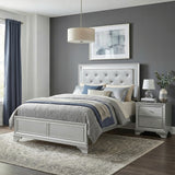 Anatole Silver California King Bed - Ornate Home
