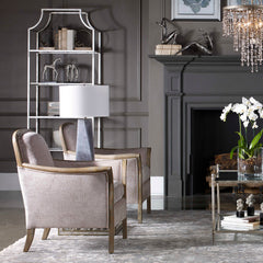 Anatoli Charcoal Gray Table Lamp - Ornate Home