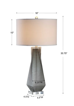 Anatoli Charcoal Gray Table Lamp - Ornate Home