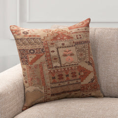 Anatolia Rust 22"x22" Throw Pillow (Set of 2)