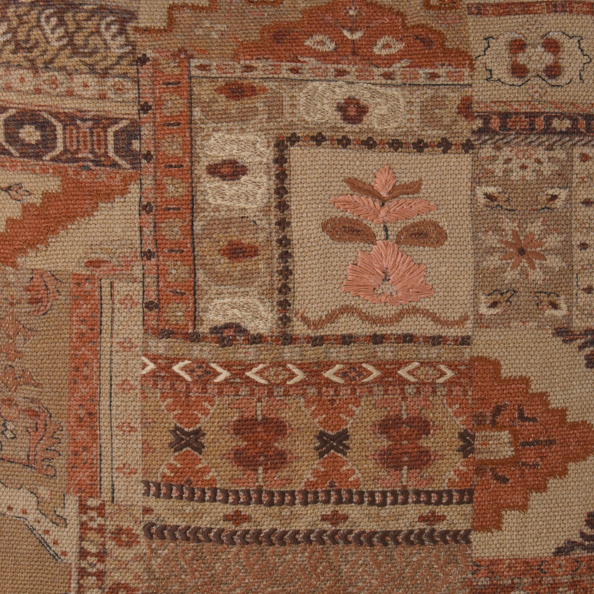 Anatolia Rust 22"x22" Throw Pillow (Set of 2)