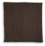 Anawood Brown Throw (Set of 3) (Online Special Price) - Ornate Home