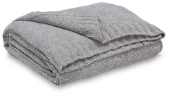 Anawood Gray Throw - Ornate Home