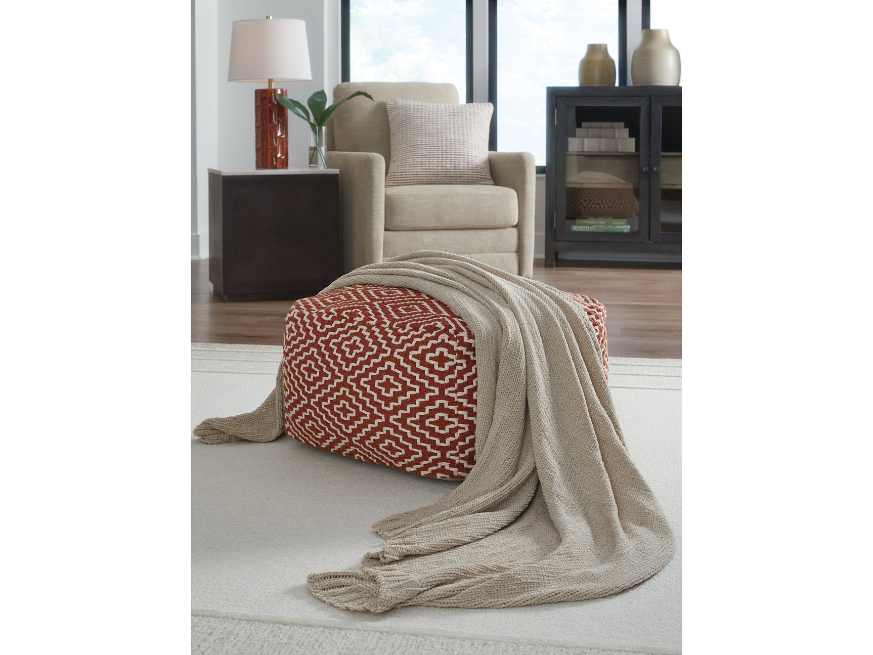 Anawood Oatmeal Throw (Set of 3) - Ornate Home