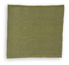 Anawood Olive Green Throw (Set of 3) - Ornate Home
