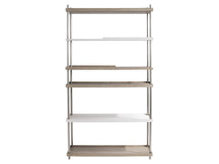 Anax Crema/Graphite/Sandbar Etagere - Ornate Home