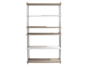 Anax Crema/Graphite/Sandbar Etagere - Ornate Home