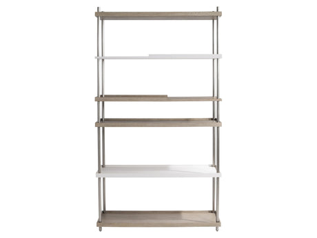 Anax Crema/Graphite/Sandbar Etagere - Ornate Home