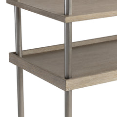 Anax Crema/Graphite/Sandbar Etagere - Ornate Home