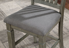 Anaya Gray/Light Gray 7 Pc. Counter Height Table Set - Ornate Home