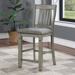 Anaya Gray/Light Gray 7 Pc. Counter Height Table Set - Ornate Home