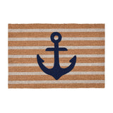 Anchors Away Navy/Natural 24"x36" Doormat