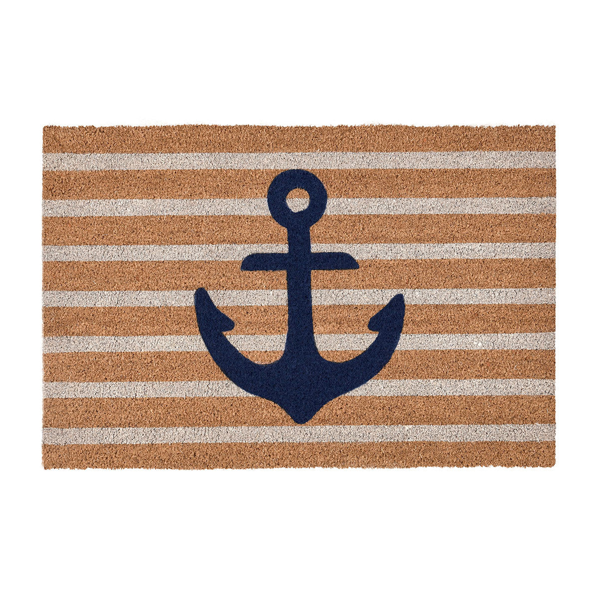 Anchors Away Navy/Natural 24"x36" Doormat