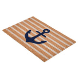 Anchors Away Navy/Natural 24"x36" Doormat