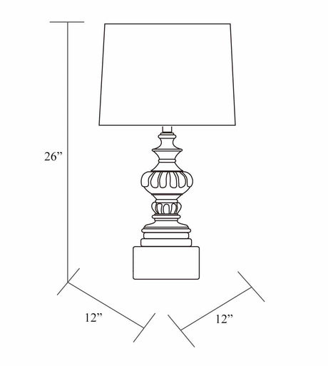 Anchovy Table Lamp - Clearance - Ornate Home