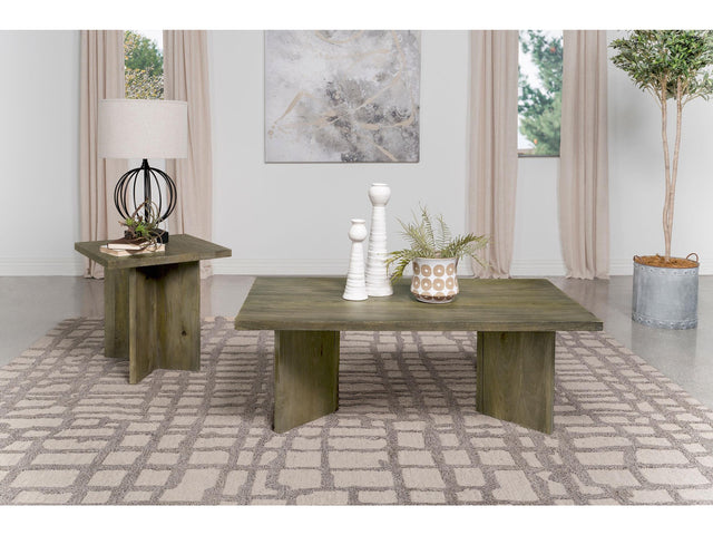 Andando Mango Brown 2-piece Coffee and End Table Set - Ornate Home