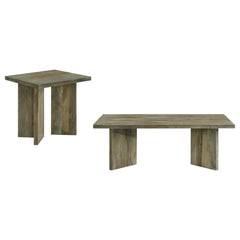 Andando Mango Brown 2-piece Coffee and End Table Set - Ornate Home