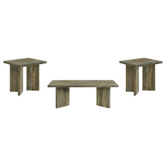 Andando Mango Brown 3-piece Coffee and End Table Set - Ornate Home