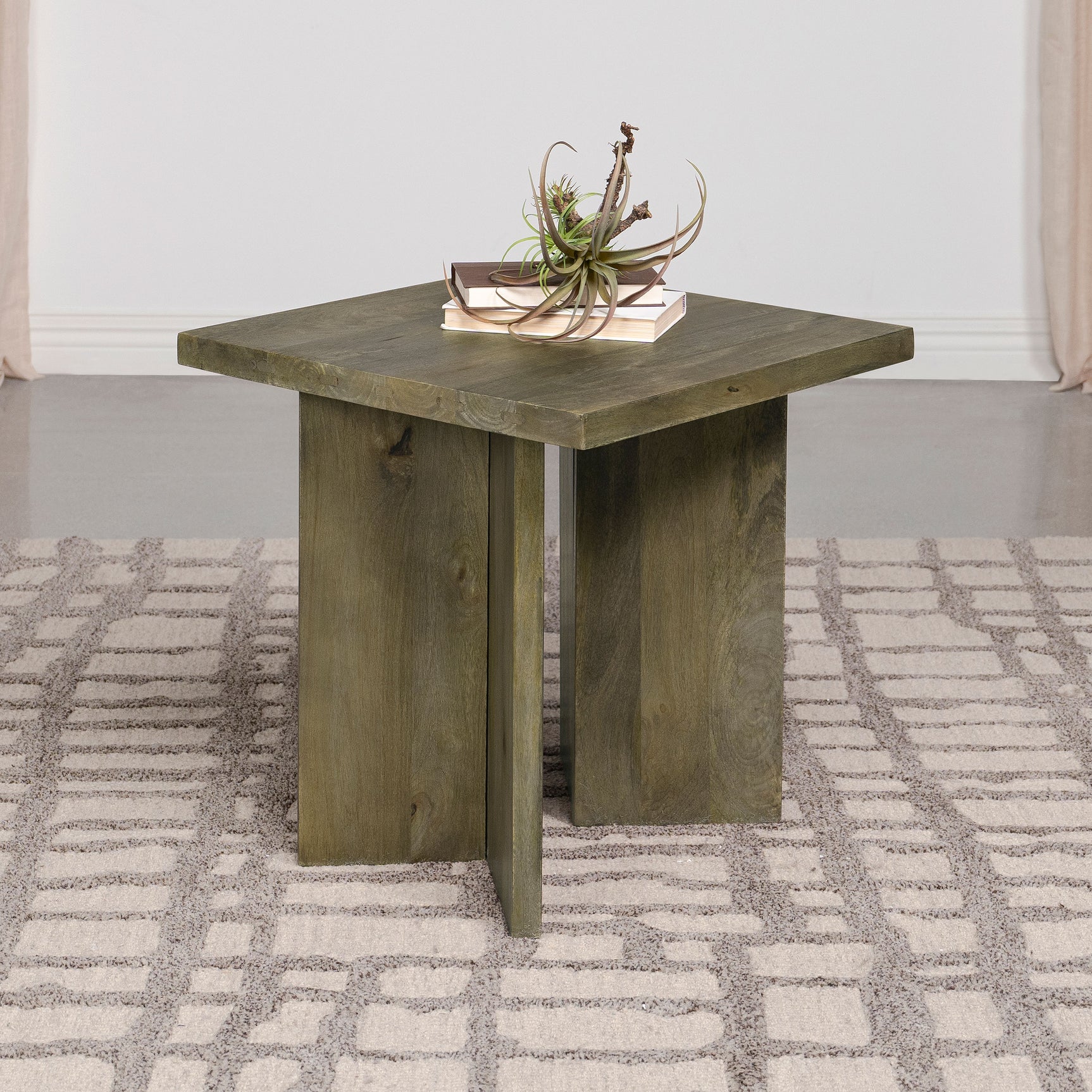 Andando Mango Brown End Table - Ornate Home