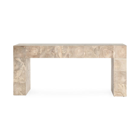 Anders Cream Washed Console Table - Ornate Home