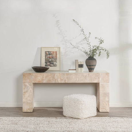 Anders Cream Washed Console Table - Ornate Home