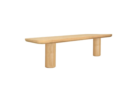 Anders Natural Small Dining Bench - Ornate Home