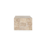 Anders Teak Cream Wash Coffee Table - Ornate Home