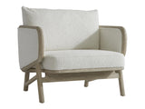 Anders White/Cream Fabric Chair - Ornate Home