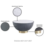 Anderson Coffee Table and End Table 2.0 in Grey (set of 2) - Ornate Home