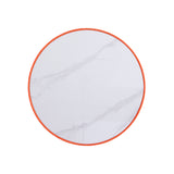 Anderson Coffee Table and End Table 2.0 in Orange (set of 2) - Ornate Home