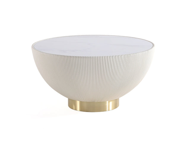 Anderson Coffee Table in Cream - Ornate Home