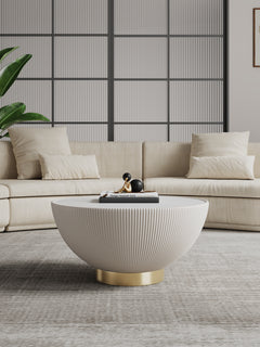 Anderson Coffee Table in Cream - Ornate Home