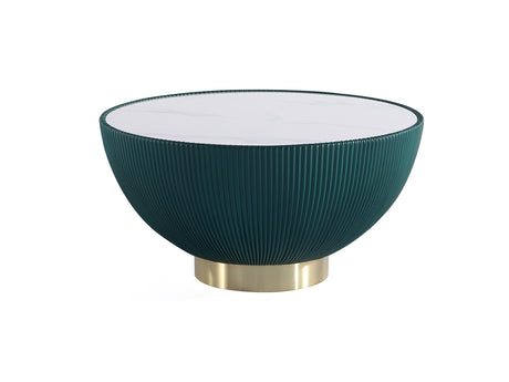 Anderson Coffee Table in Green - Ornate Home