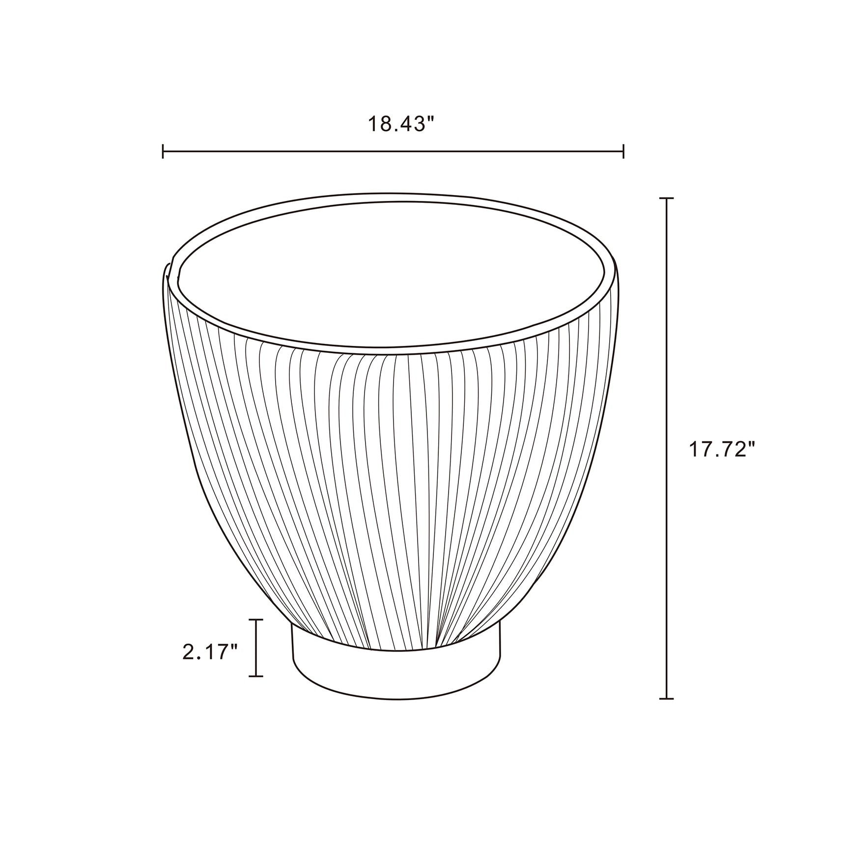 Anderson End Table 1.0 and End Table 2.0 in Orange (set of 2) - Ornate Home