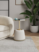 Anderson End Table 1.0 in Cream - Ornate Home