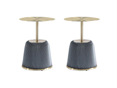 Anderson End Table 1.0 in Grey (set of 2) - Ornate Home