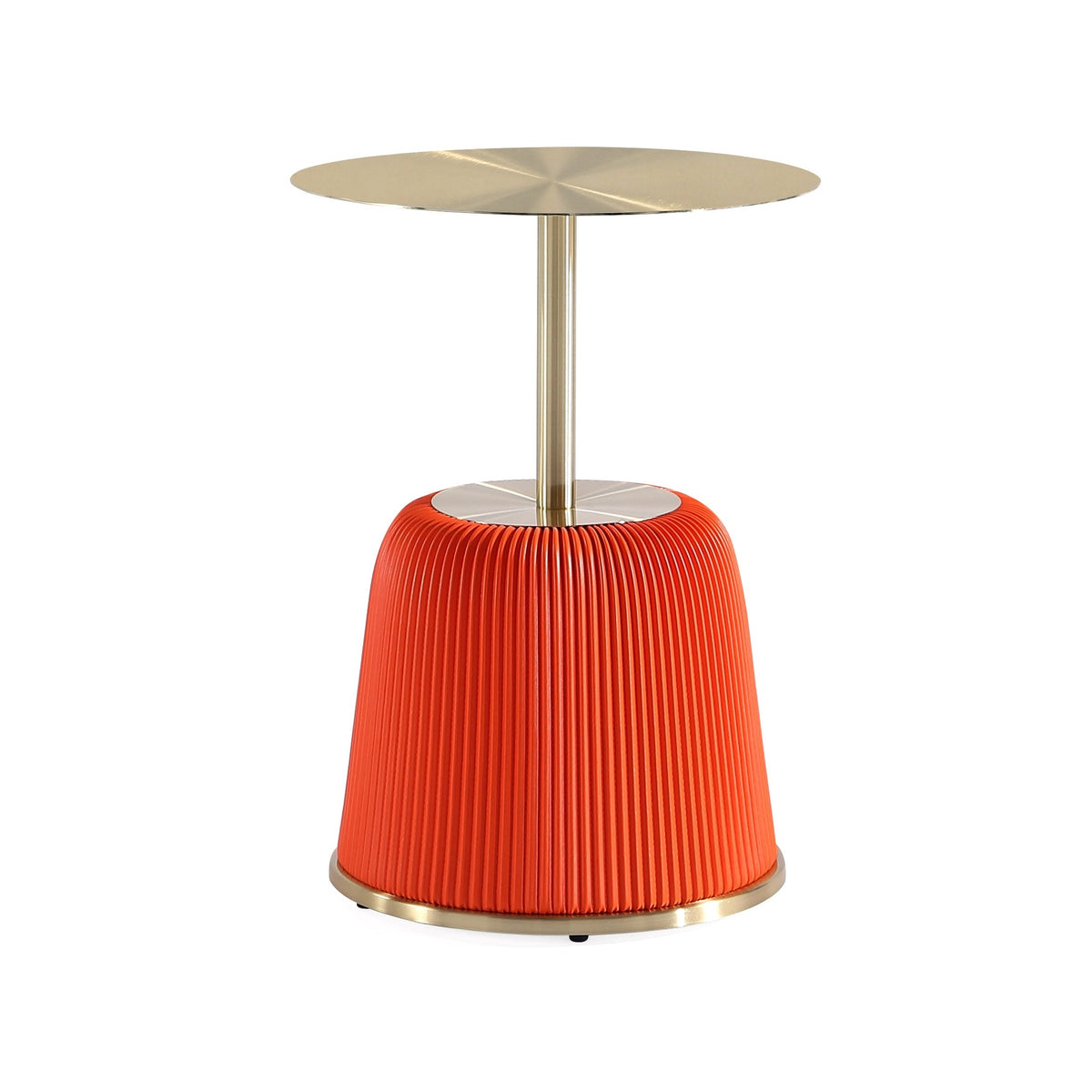 Anderson End Table 1.0 in Orange | Ornate Home