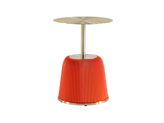 Anderson End Table 1.0 in Orange - Ornate Home