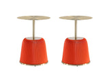 Anderson End Table 1.0 in Orange (Set of 2) - Ornate Home