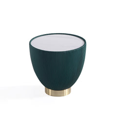 Anderson End Table 2.0 in Green (Set of 2) - Ornate Home