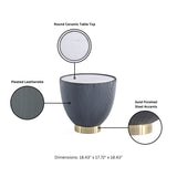 Anderson End Table 2.0 in Grey - Ornate Home