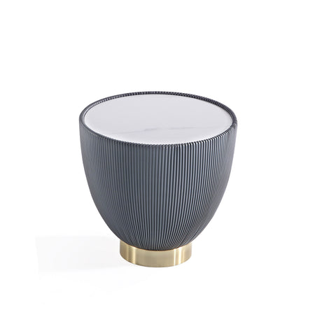 Anderson End Table 2.0 in Grey - Ornate Home