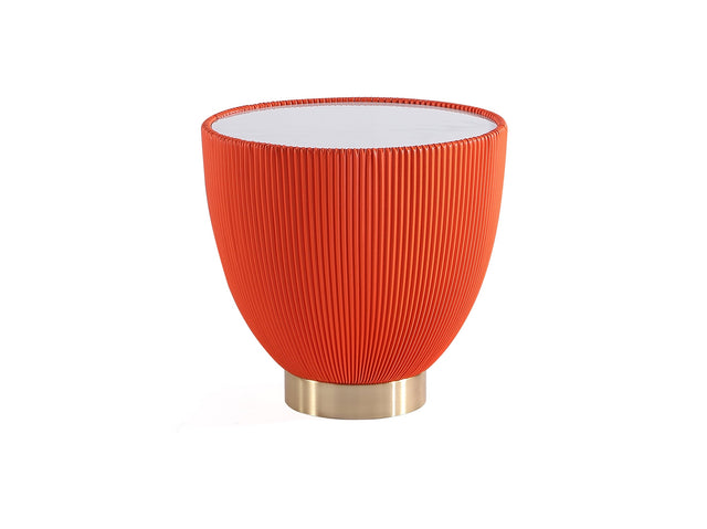 Anderson End Table 2.0 in Orange - Ornate Home