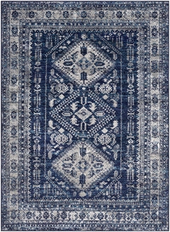 Andes Blue Area Rug - Ornate Home