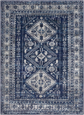 Andes Blue Area Rug - Ornate Home
